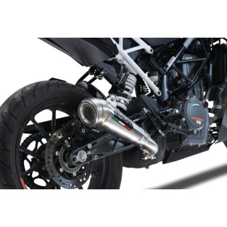 Scarico GPR Powercone Evo per KTM Duke 125 dal 2021 al 2023 omologato