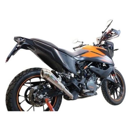 Scarico GPR Powercone Evo per KTM Adventure 390 dal 2021 al 2024 omologato