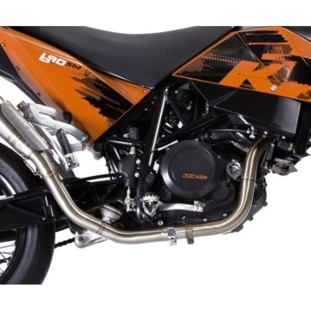 Scarico GPR Powercone Evo per KTM Supermoto 690 dal 2007 al 2009 omologato