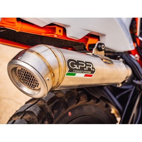 Scarico GPR Powercone Evo per KTM Adventure 890 dal 2025 al 2026 omologato