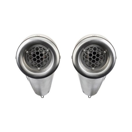 Scarico GPR Powercone Evo per Moto Morini Sport 1200 dal 2008 al 2010 omologato
