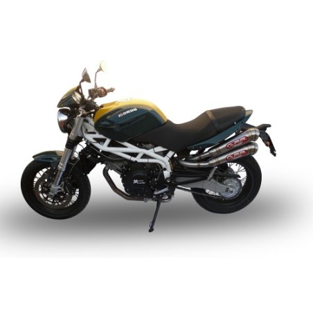 Scarico GPR Powercone Evo per Moto Morini Sport 1200 dal 2008 al 2010 omologato
