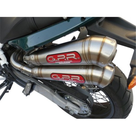 Scarico GPR Powercone Evo per Moto Morini Sport 1200 dal 2008 al 2010 omologato