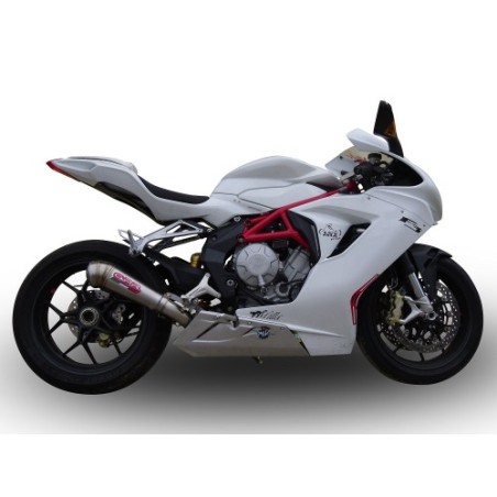 Scarico GPR Powercone Evo per Mv Agusta Brutale 675 dal 2012 al 2015 omologato