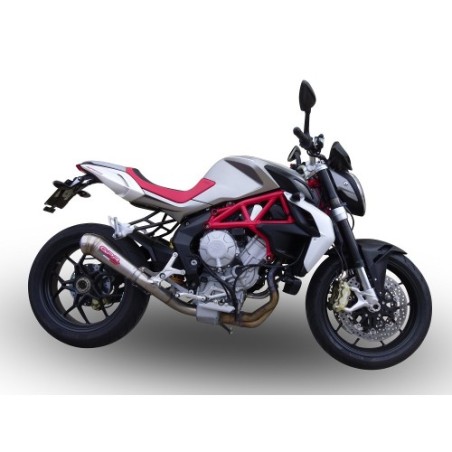Scarico GPR Powercone Evo per Mv Agusta Brutale 800 dal 2012 al 2016 omologato