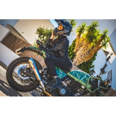 Scarico GPR Powercone Evo per Royal Enfield Himalayan 410 DIAM 42.5 dal 2017 al 2020 omologato
