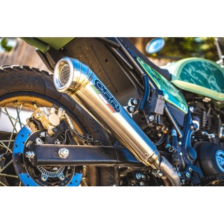 Scarico GPR Powercone Evo per Royal Enfield Himalayan 410 DIAM 42.5 dal 2017 al 2020 omologato