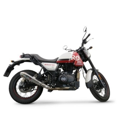 Scarico GPR Powercone Evo per Royal Enfield Scram 411 dal 2022 al 2024 omologato