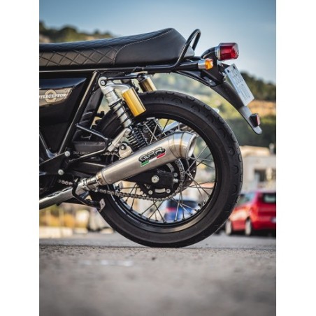 Scarico GPR Powercone Evo per Royal Enfield Interceptor 650 dal 2021 al 2025 omologato