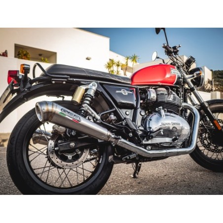 Scarico GPR Powercone Evo per Royal Enfield Interceptor 650 dal 2021 al 2025 omologato