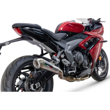 Scarico GPR Powercone Evo per Triumph Daytona 660 dal 2023 al 2025 racing