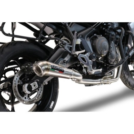 Scarico GPR Powercone Evo per Triumph Tiger Sport 660 dal 2022 al 2024 racing