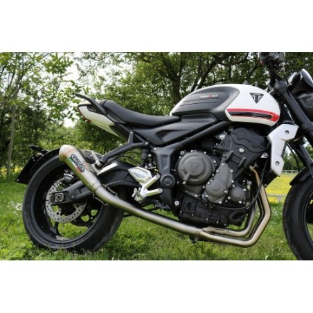 Scarico GPR Powercone Evo per Triumph Trident 660 dal 2021 al 2024 racing