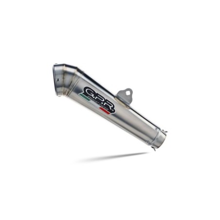 Scarico GPR Powercone Evo per Triumph Speed Triple 1050 dal 2007 al 2010 omologato