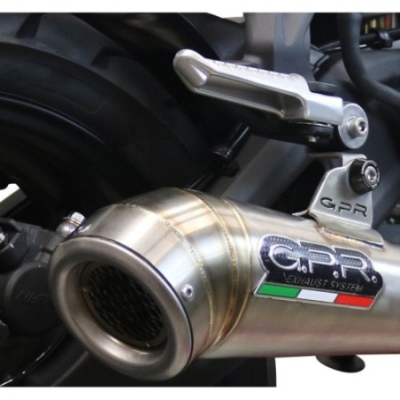 Scarico GPR Powercone Evo per Voge 500R dal 2021 al 2024 racing