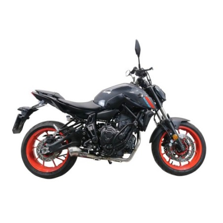 Scarico GPR Powercone Evo per YAMAHA Mt-07 dal 2021 al 2024 omologato