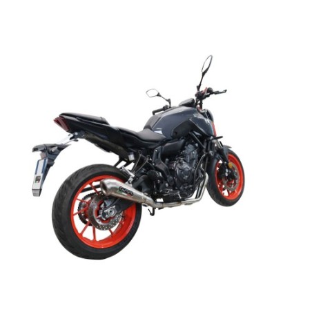 Scarico GPR Powercone Evo per YAMAHA Mt-07 dal 2021 al 2024 racing