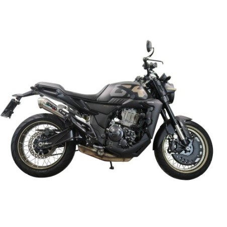 Scarico GPR Powercone Evo per Zontes 350 GK dal 2022 al 2024 omologato