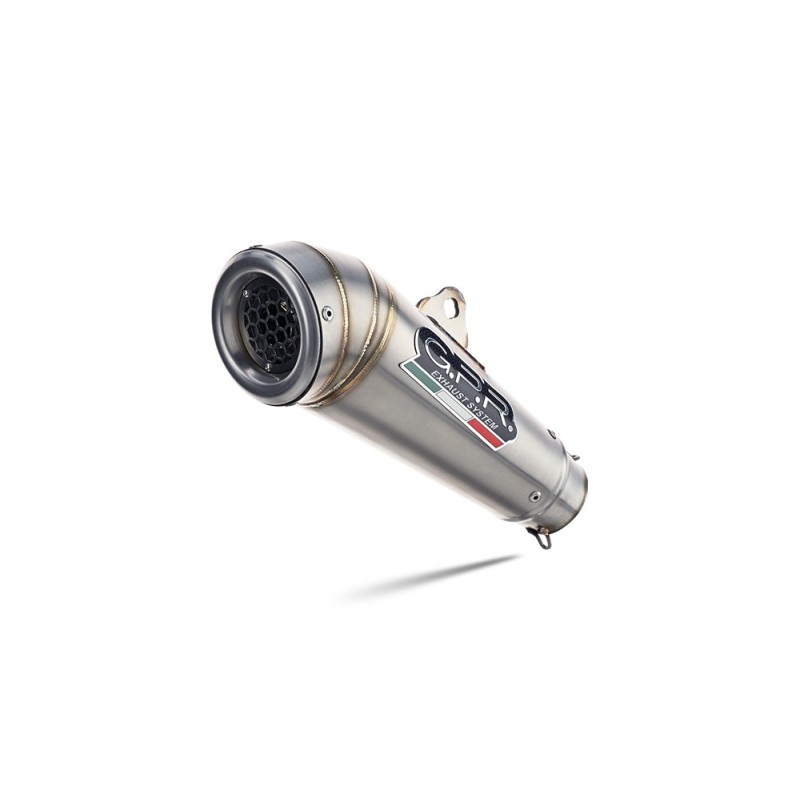 Scarico GPR Powercone Evo per Zontes 350 T2 ADV dal 2022 al 2024 racing