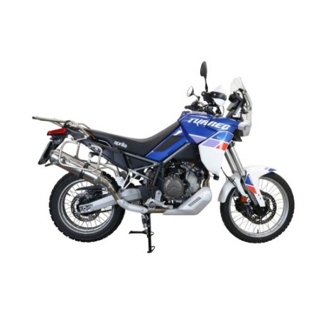Scarico GPR Satinox per Aprilia Tuareg 660 dal 2021 al 2024 omologato