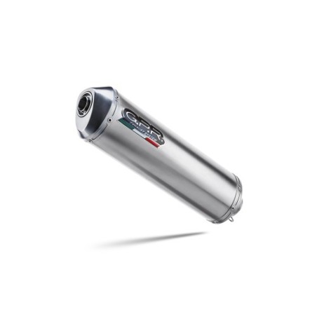 Scarico GPR Satinox per Benelli Trk 502 dal 2017 al 2020 omologato