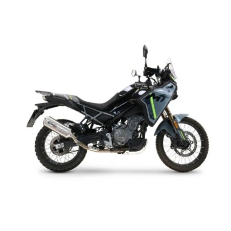 Scarico GPR Satinox per Cf Moto 450 MT dal 2024 al 2025 omologato