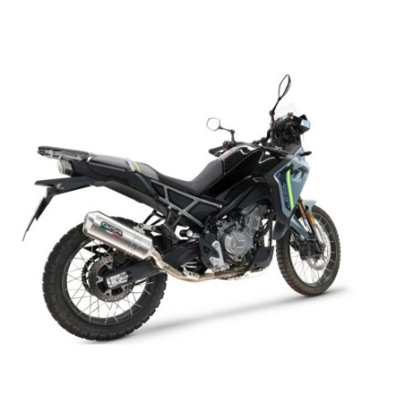 Scarico GPR Satinox per Cf Moto 450 MT dal 2024 al 2025 omologato