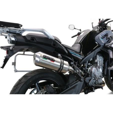 Scarico GPR Satinox per Cf Moto 800 Mt Sport dal 2025 al 2026 omologato