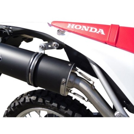 Scarico GPR Satinox per Honda Crf 250 L dal 2013 al 2016 omologato