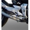 Scarico GPR Satinox per Honda Cbf 600 S I.E. dal 2007 al 2012 omologato