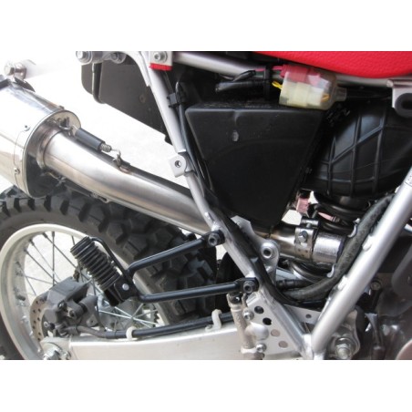 Scarico GPR Satinox per Honda Xr 650 L dal 1993 al 2025 omologato