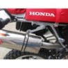 Scarico GPR Satinox per Honda Xr 650 L dal 1993 al 2025 omologato