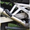Scarico GPR Satinox per Honda Africa Twin NXR - XRV 750 Rd04 dal 1990 al 1992 omologato
