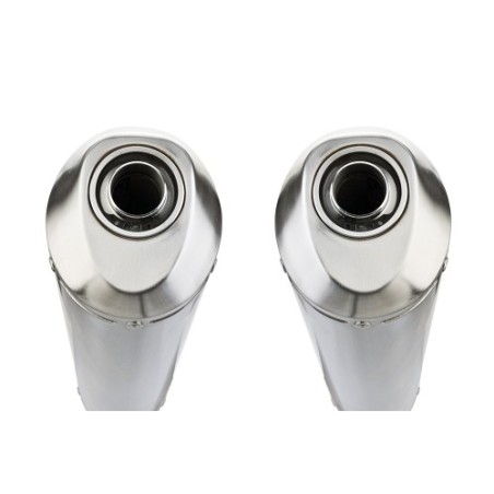 Scarico GPR Satinox per Honda Vtr 1000 Sp-1 RC51 dal 2000 al 2001 omologato