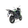 Scarico GPR Satinox per Kawasaki Versys 650 dal 2015 al 2016 omologato
