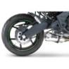 Scarico GPR Satinox per Kawasaki Versys 650 dal 2015 al 2016 omologato