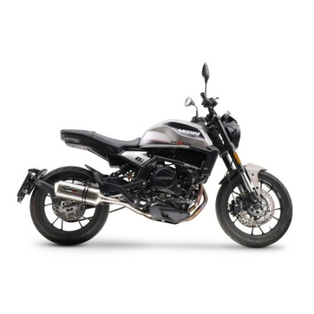 Scarico GPR Satinox per Moto Morini Seiemmezzo Scr dal 2022 al 2024 omologato