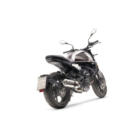 Scarico GPR Satinox per Moto Morini Seiemmezzo Scr dal 2022 al 2024 omologato