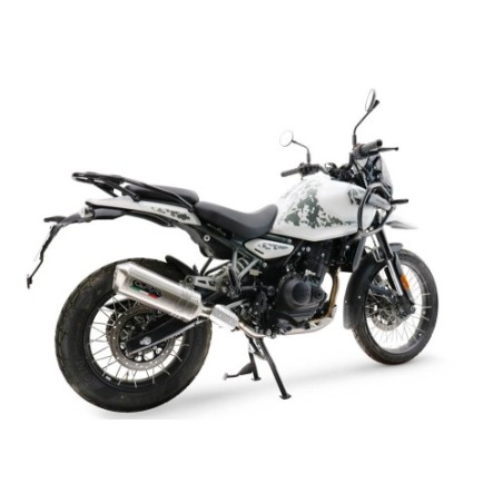 Scarico GPR Satinox per Royal Enfield Himalayan 450 dal 2024 al 2025 omologato