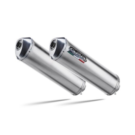 Scarico GPR Satinox per Royal Enfield Continental 650 dal 2021 al 2024 omologato
