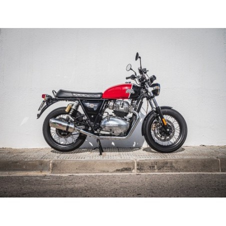 Scarico GPR Satinox per Royal Enfield Continental 650 dal 2021 al 2024 omologato