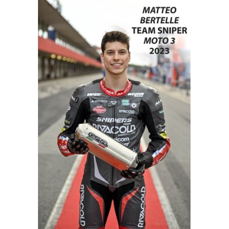 Scarico GPR Satinox per SUZUKI Sv 650 A dal 2016 al 2020 omologato