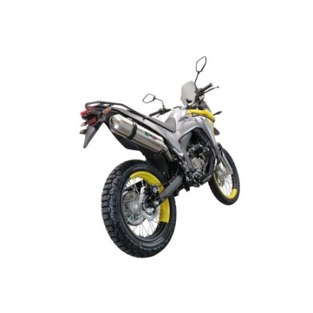 Scarico GPR Satinox per Voge 300Rally dal 2022 al 2024 omologato