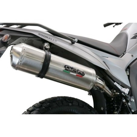 Scarico GPR Satinox per Voge 300Rally dal 2022 al 2024 omologato