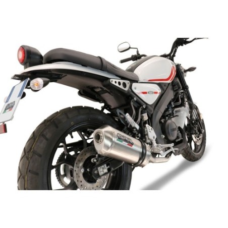 Scarico GPR Satinox per YAMAHA XSR 125 dal 2021 al 2025 omologato