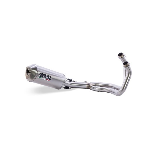 Scarico GPR Satinox per YAMAHA T-Max 560 dal 2022 al 2024 omologato