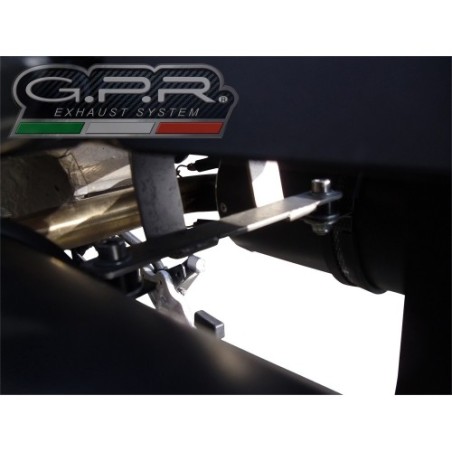 Scarico GPR Satinox per YAMAHA Xt 660 Z Teneré dal 2008 al 2016 omologato
