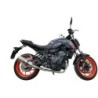 Scarico GPR Satinox per YAMAHA Mt-07 dal 2014 al 2016 omologato