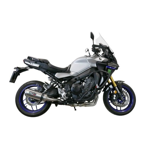 Scarico GPR Satinox per YAMAHA Tracer 9 dal 2021 al 2024 omologato