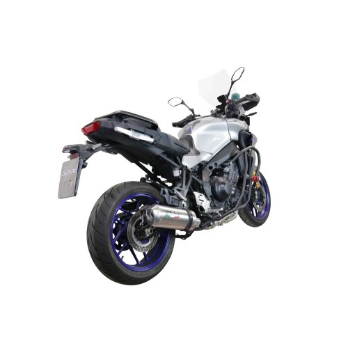 Scarico GPR Satinox per YAMAHA Tracer 9 dal 2021 al 2024 omologato